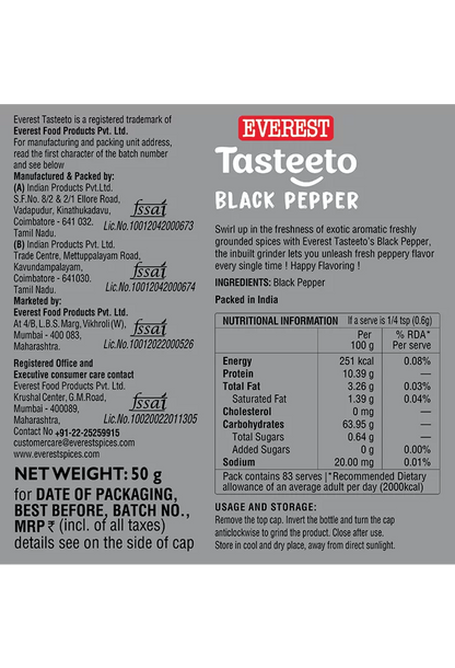 Everest Black Pepper