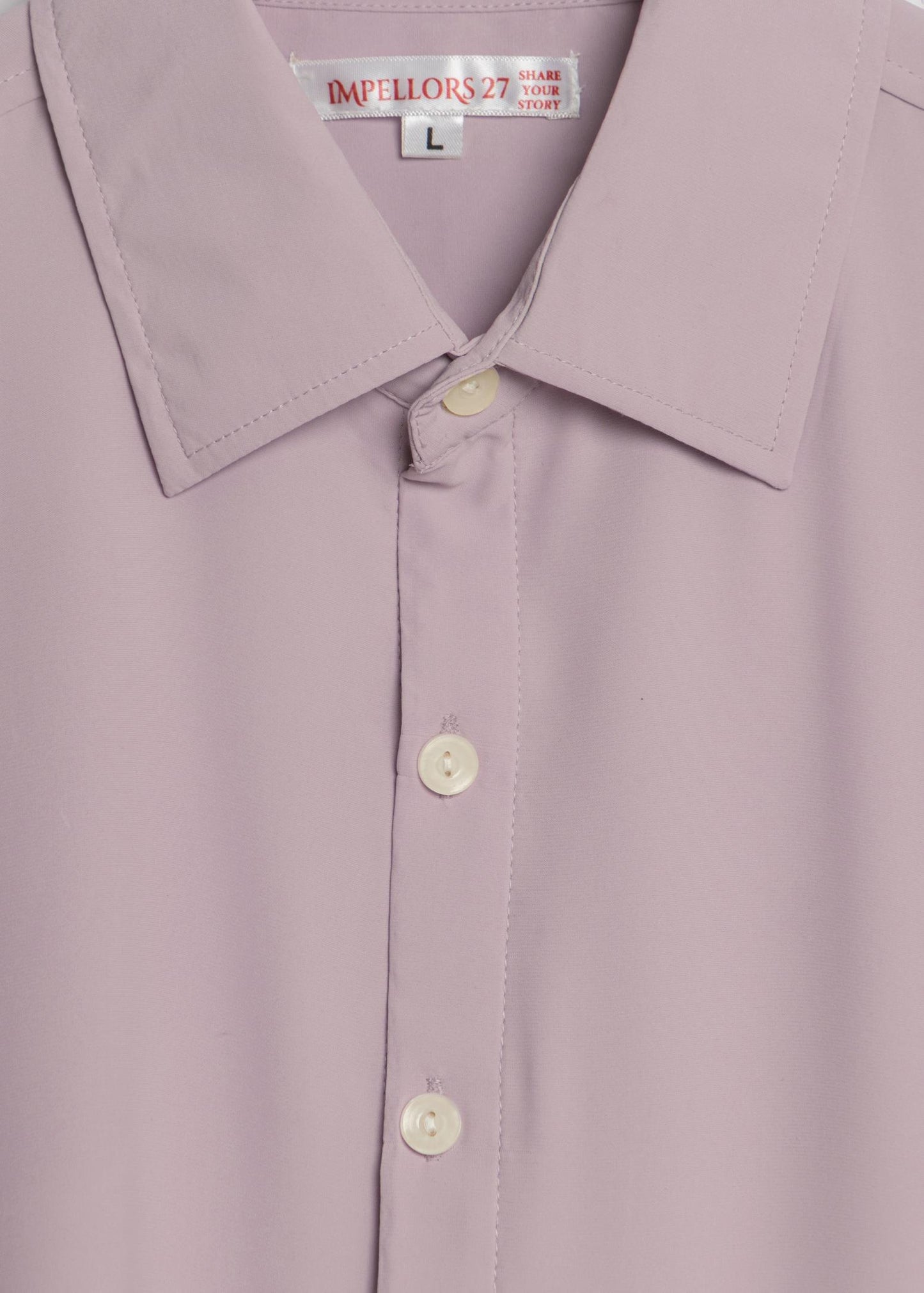 Pink Champagne Elegance Formal Shirt