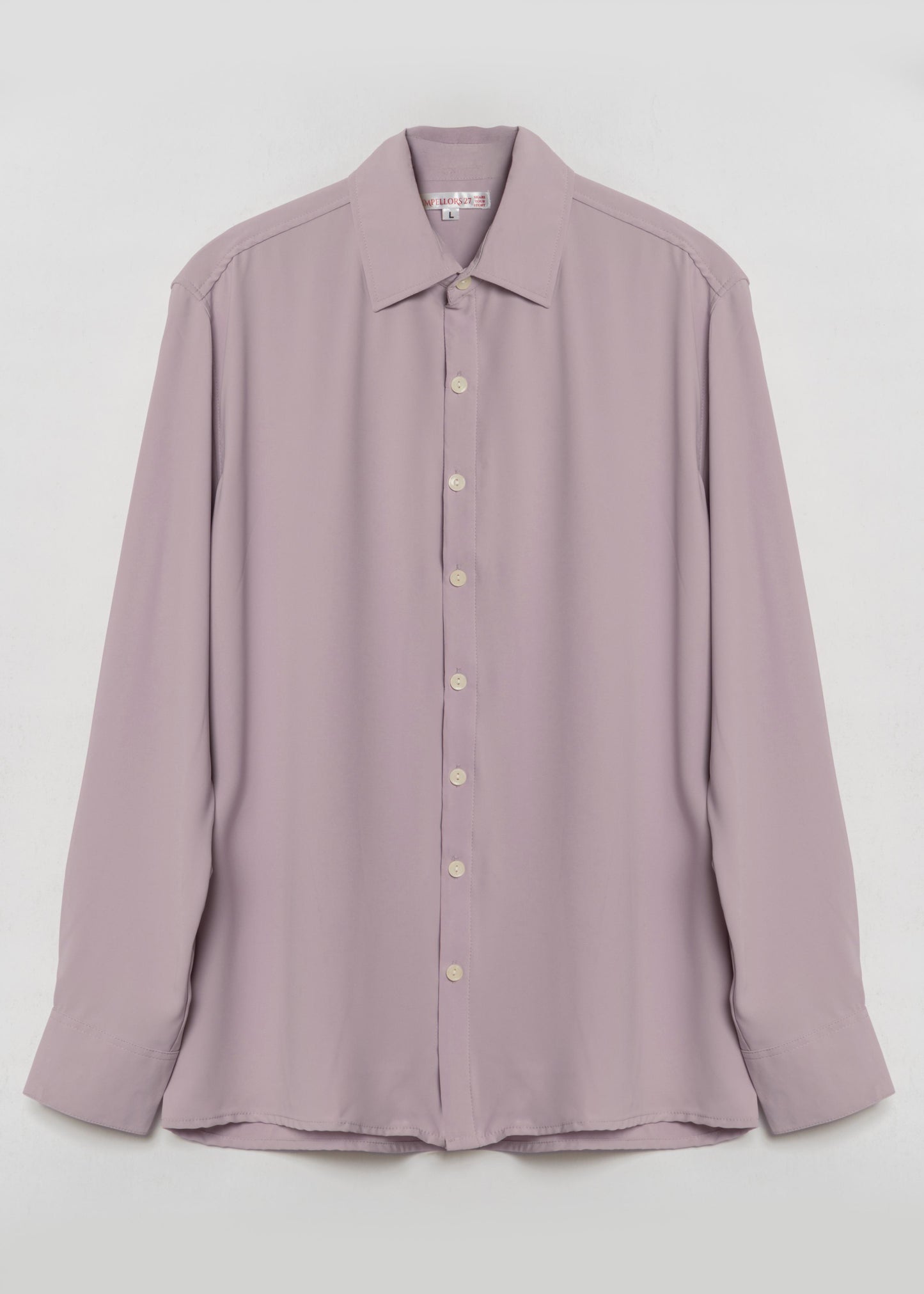 Pink Champagne Elegance Formal Shirt