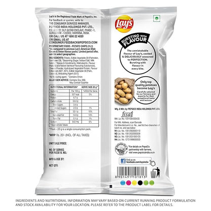 Lay's Potato Chips 48 Gram, American Style Cream & Onion