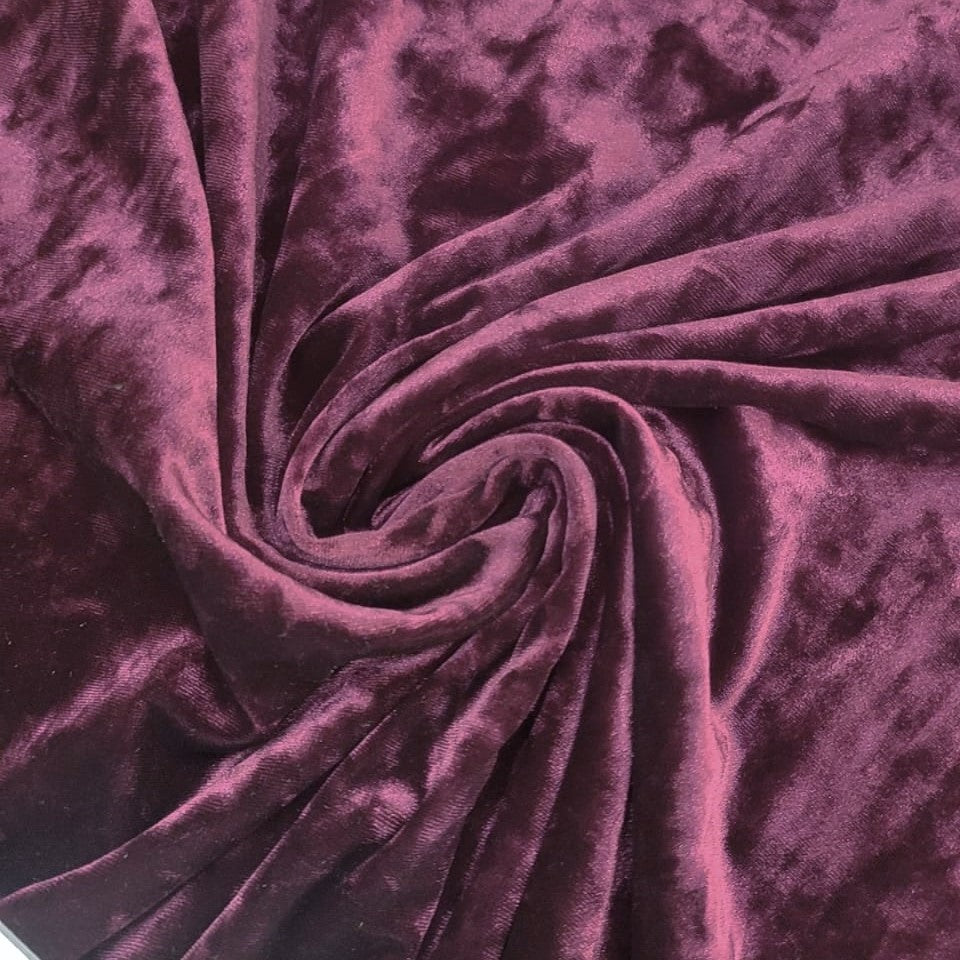 Dramatic Hammer Velvet Dyed Fabric