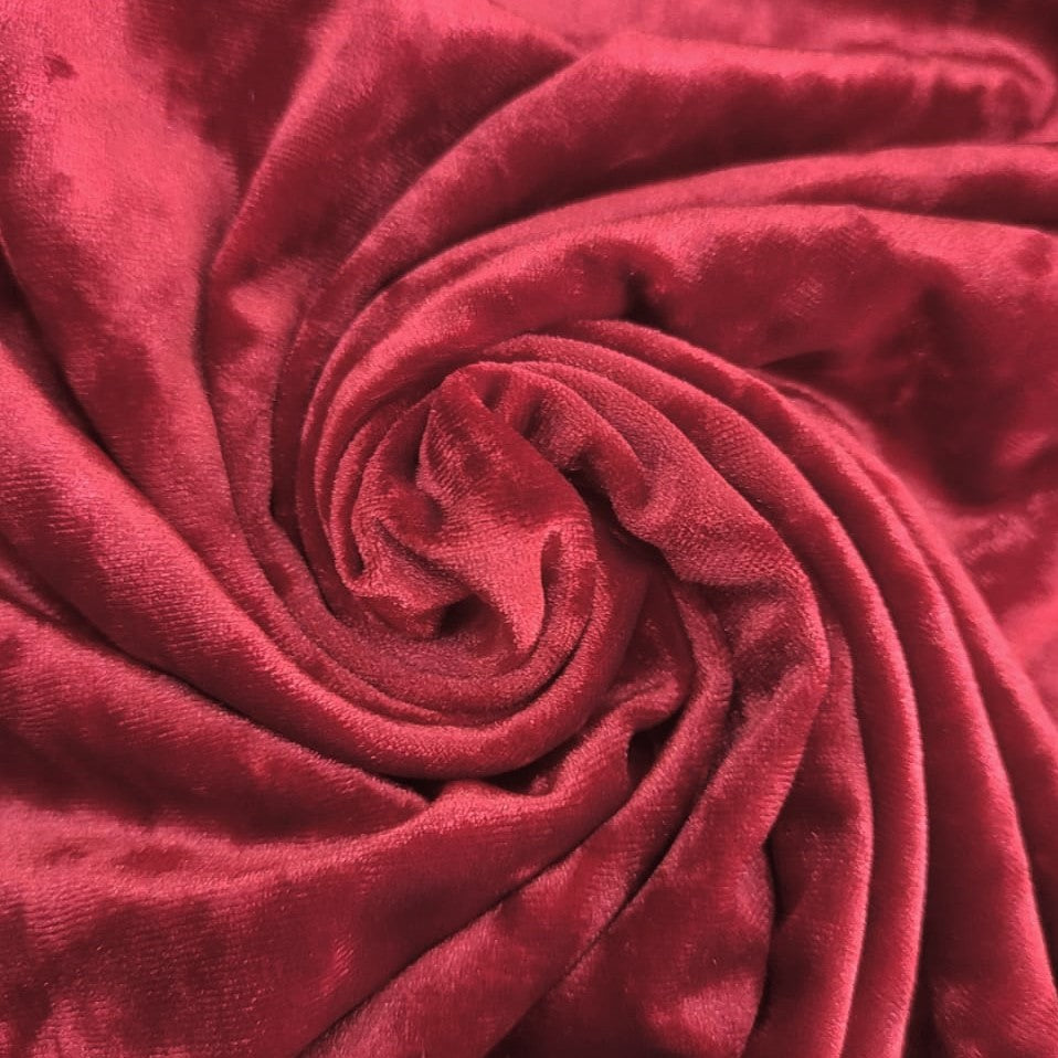 Dramatic Hammer Velvet Dyed Fabric