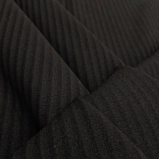 Noir Stripe Fabric