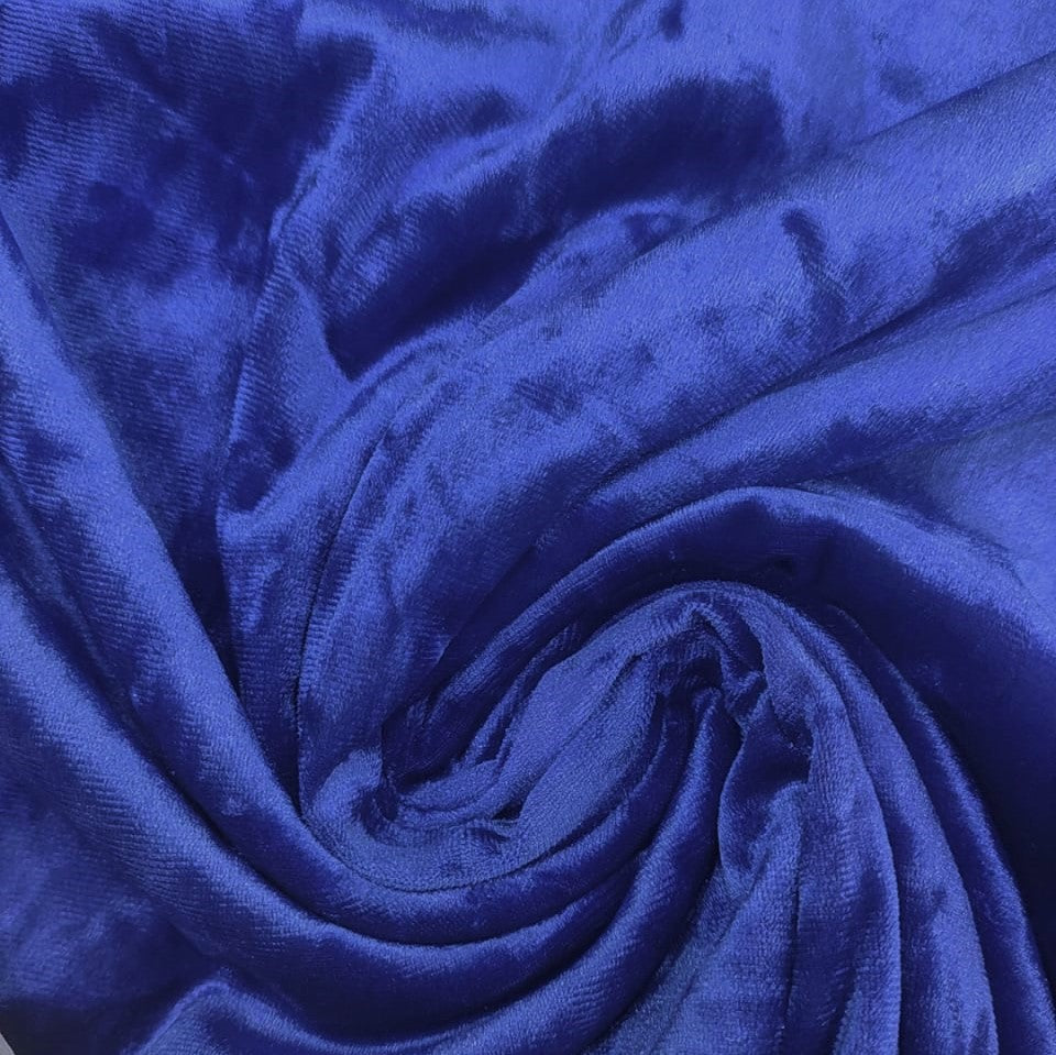 Dramatic Hammer Velvet Dyed Fabric