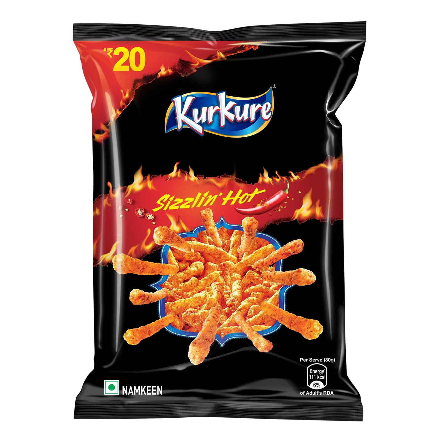 Kurkure Sizzlin' Hot Crisps