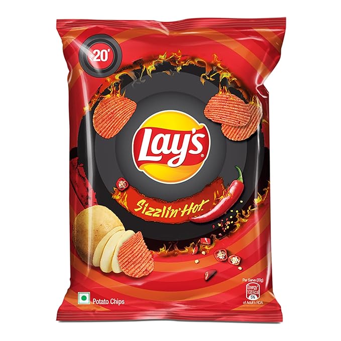 Lay's Sizzlin’ Hot Potato Chips