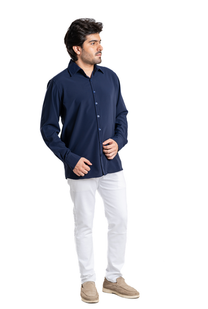 Deep Navy Prestige Formal Shirt