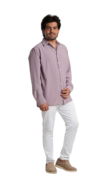 Pink Champagne Elegance Formal Shirt