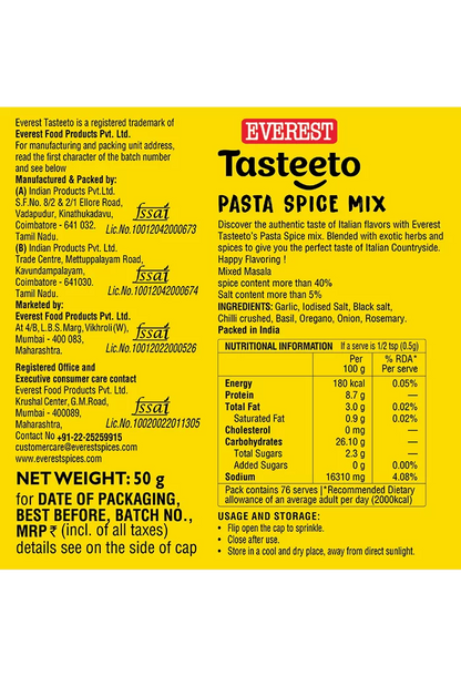 Everest Pasta Spice Mix