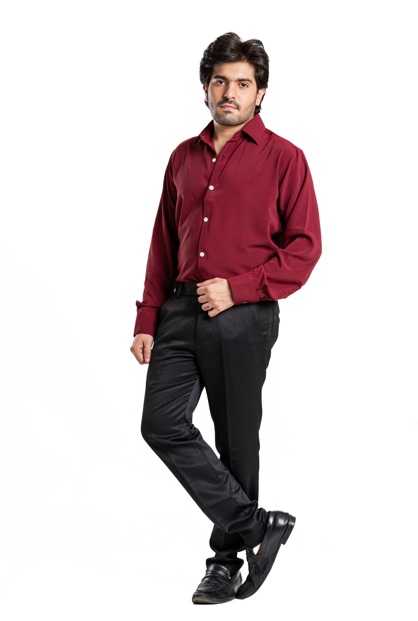 Rich Wine Red Luxury Formal Shirt