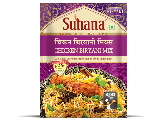 Suhana Chicken Biryani Spice Mix Pouch