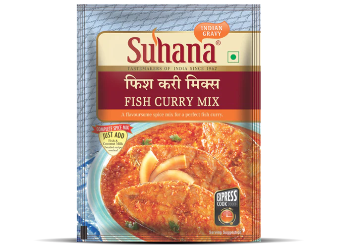 Suhana Fish Curry Spice Mix Pouch