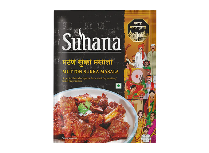 Suhana Mutton Sukka Masala Pouch