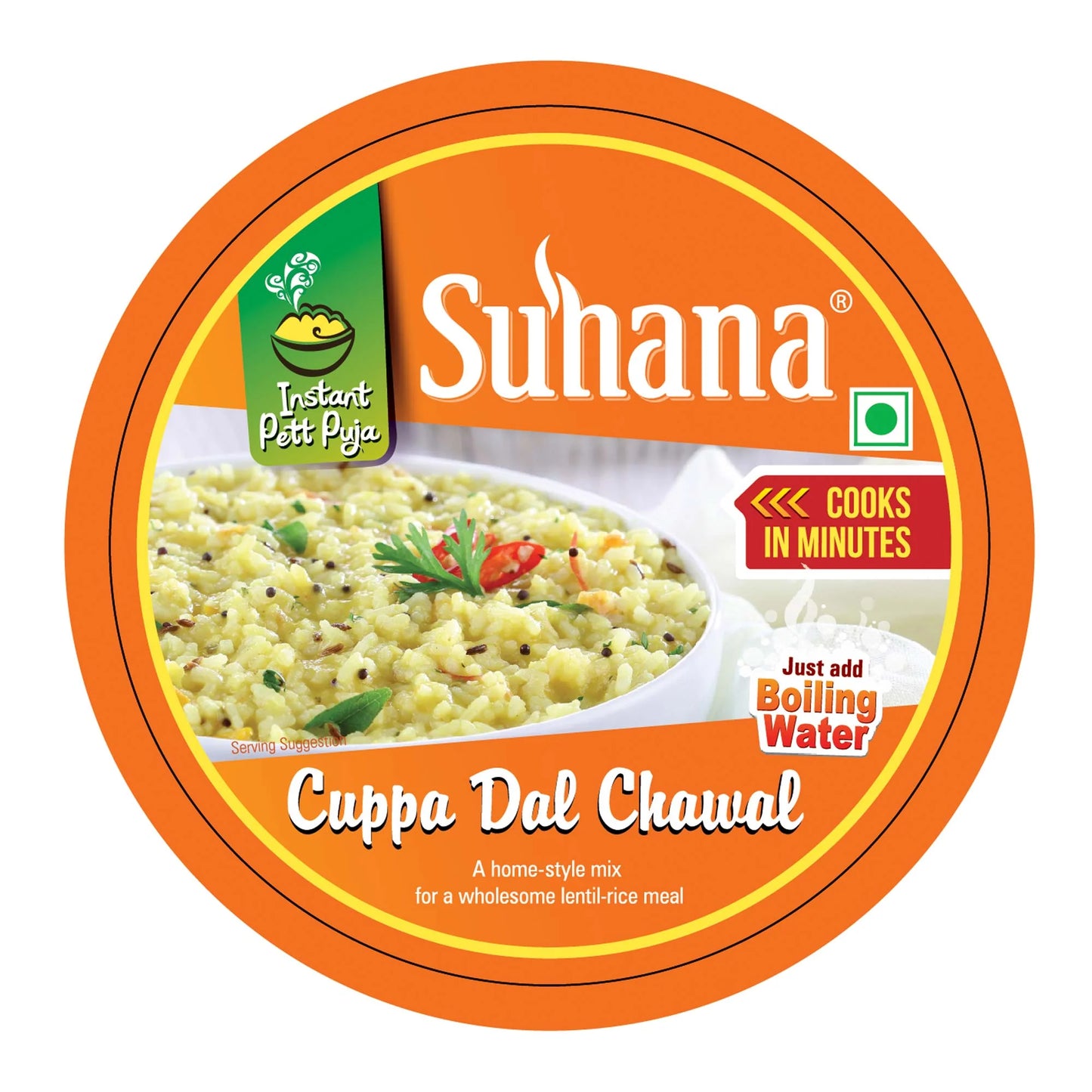 Suhana Ready-to-eat Dal Chawal Cuppa