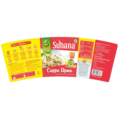 Suhana Ready To Eat Upma Mix Cuppa