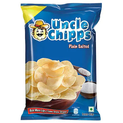 Uncle chips Plain Salted Potato Chips