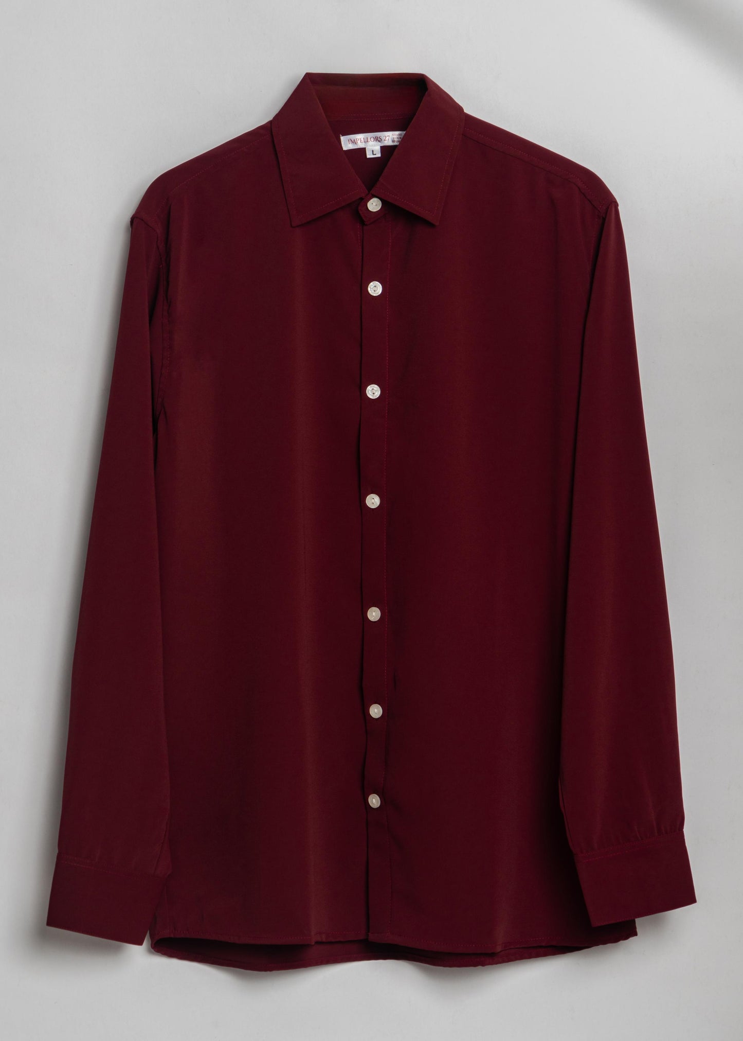 Rich Wine Red Luxury Formal Shirt